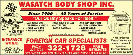 Wasatch Auto Body